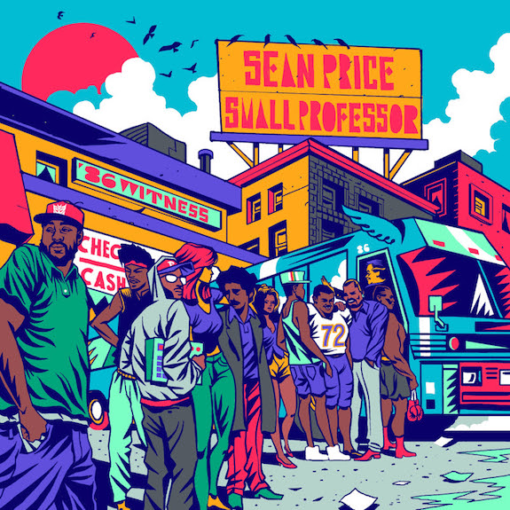 SEAN PRICE (RIP) & SMALL PROFESSOR'S COLLAB LP, '86 Witness 